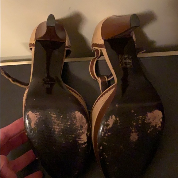 VIA SPIGA ** Patent Leather Heels  ** Ankle Strap - Picture 6 of 8